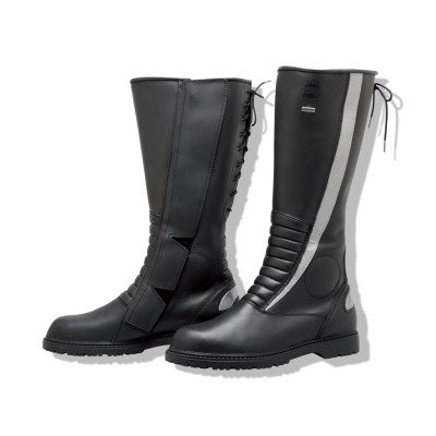 High motorcycle boots